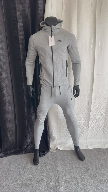 NIKE TECH FLEECE “FULL GREY 2024”🔥🥷🏿‼️