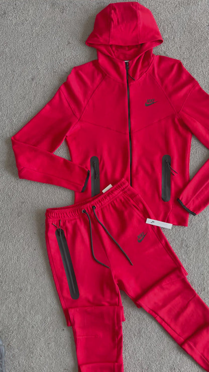 CHÁNDAL NIKE TECH FULL RED🔥🌶️