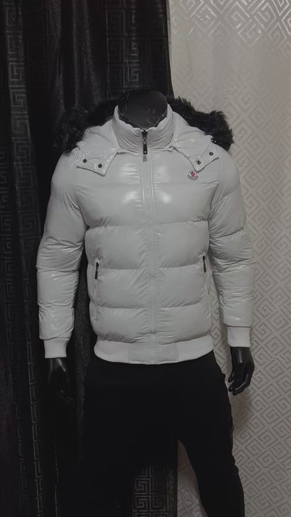 MONCLER JACKET WHITE⚪️💣